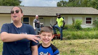 KID Calls Mom ON US to DOUBLE CHECK if FREE Mowing is OKAY!