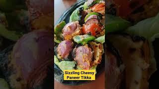 Sizzling Cheesy Paneer Tikka I VJ Vijay Vlog #shorts #shortsfood #shortsvideo #saravanabhavan