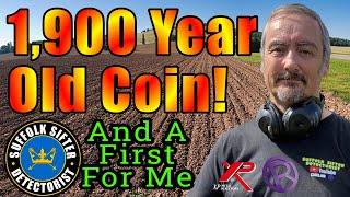 1,900 Year Old Roman Coin Found Metal Detecting | Suffolk Sifter