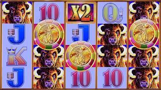 $4.50 MAX BET COINS  BUFFALO GOLD REVOLUTION