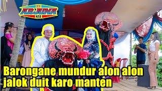 Arjuna musik live neng tenam 9 gone suyatno, barongan duet mundur alon alon