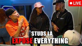 Studs LA EXPOSE Everything!! #LIVE