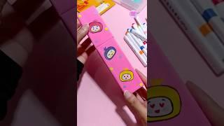 Cute Pencil Box  #diy #recyclecraft #papercraft #diypencilbox