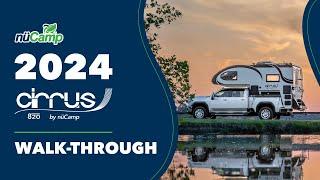 2024 Cirrus 820 Truck Camper Walk-Through