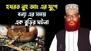 হযরত নূহ আঃ এর যুগে বন্যা এর সময় এক বুড়ির ঘটনা।। আল্লামা দেলোয়ার হোসেন সাঈদী