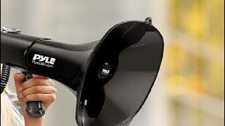 Honest Review  Pyle 100 Watt Square Megaphone Bullhorn