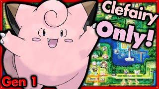 Can I Beat Pokemon Red with ONLY Clefairy?  Pokemon Challenges ► NO ITEMS IN BATTLE