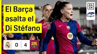 Real Madrid CF vs FC Barcelona (0-4) | Resumen y goles | Highlights Liga F