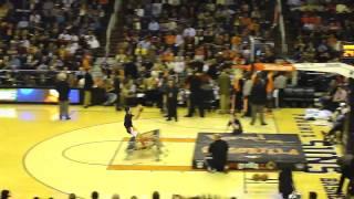 Man Dunks Himself Through Hoop At Basketball Game