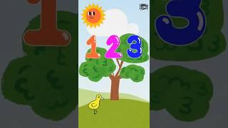 Kenali nombor 1 sampai 10 #song #nurseryrhymes  #shorts #music