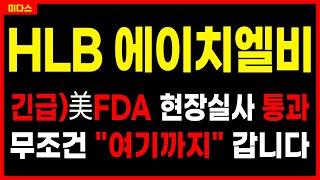 [HLB 에이치엘비] 긴급) FDA 현장실사 통과! 급등랠리 예고! 추가일정? 리보세라닙 주가 주가전망 목표가 대응방법