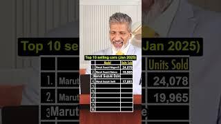 Top 10 selling cars (Jan 2025) | Anurag Aggarwal | #top10 #cars #2025