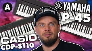 Which Affordable Keyboard is Best? - Yamaha P45 vs Casio CDP-S110