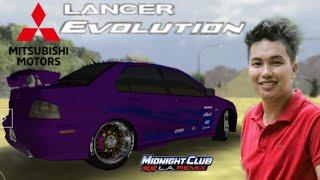 Midnight Club L. A. Remix Custom || Mitsubishi Evo IX Darren Calabia