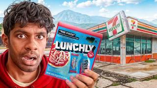 Convenience store food 24 Hours Challenge