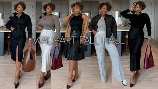 NEW Walmart Fall Haul & IT'S GIVING LUXURY | Walmart's Fall 2024 Fashions & Trends