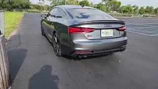 2023 Audi S5 Sportback Exhaust sound with optional Sport Resonator