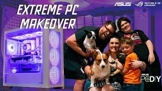 ASUS PC DIY | Step into the Future with Momma Peach's Extreme PC Makeover