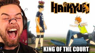 RETURN OF THE KING!! COLLEGE VOLLEYBALL PLAYER REACTS TO HAIKYUU S4 E7