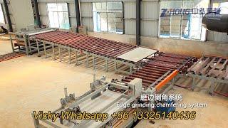 ZH Fiber Cement Board Calcium Silicate Board Making Machine，Lightweight Cement Panel Machine