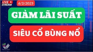 Nhận Định Thị Trường 6/3/2025 |Giảm Lãi Suất , Siêu Cổ x2