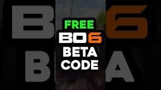 BLACK OPS 6 FREE BETA CODES #bo6 #warzone #callofduty #blackops6 #cod #codnext #mw3