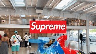 Inside the New Supreme Store on Sunset Blvd 