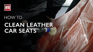 How To Clean Leather Car Seats