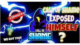 Call of Shame Accidently Reveals His Identity!? PROOF!