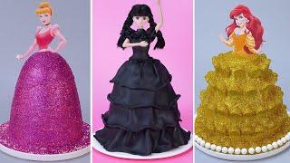 Cutest Princess Cakes Ever  Awesome Birthday Cake Ideas | Tsunami Cake | Satisfying Cake #5