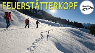 WINTER Wonderland im Allgäu: FEUERSTÄTTERKOPF | Schneeschuhtour