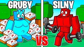 GRUBY LUCZEK vs SILNY PIMPEK w Minecraft!