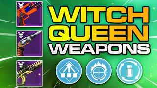 All 47 New Witch Queen Weapons and Exotics (GOD ROLLS)