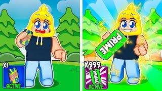 I Went from Noob to MAX LEVEL Prime Energy Drink in Roblox!