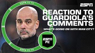 'PICK YOUR CHIN UP!'  - Craig Burley SOUNDS OFF on Pep Guardiola's comments on Man City  | ESPN FC