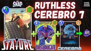 Cerebro’s 7-Power Rules in Marvel snap ️[Marvel snap infinite] #marvelsnap #viralvideo