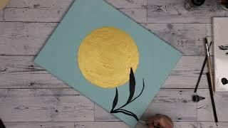 (40) Easy DIY Acrylic Wall Art Boho Style, Acrylic Painting Tutorial