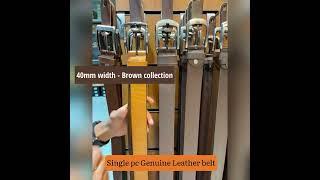 Laveri Genuine Leather belts (Part 1) | Laveri Leather