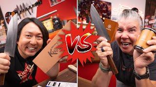 Sharpening Showdown: TUMBLER SHARPENER v.s. WHETSTONES