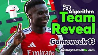  AI FPL BEST TEAM REVEAL & Top Captain Picks | Fantasy Premier League 24/25 Tips — GAMEWEEK 13