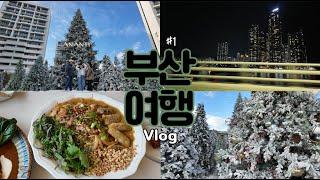 부산여행EP.1 | 기장맛집고향연화, 아난티트리빌리지, 부산미슐랭돼지국밥 안목, 부평깡통시장 | 가족여행‍‍