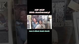 Happy 50th Anniversary to Hip Hop!  #hiphop #rap #blackmusicmonth #anniversary #50years