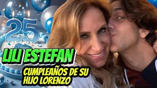 Lili Estefan SORPRENDE a su hijo, Lorenzo, con un FESTEJO por sus 25 años