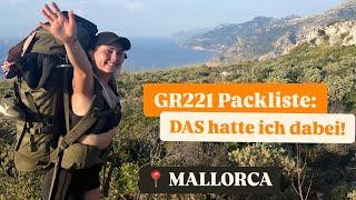 Packliste für den GR221: Fernwandern auf Mallorca im Sommer (autark) | Erfahrungen, Tipps & Talks