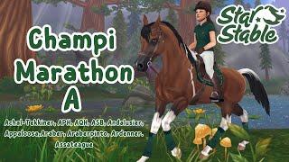 Ich reite mit jedem Pferd ein Championat | SSO | Alphabet Champi-Marathon 01