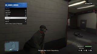 Gta5 The union depository heist no cops