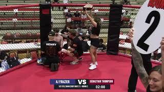 AJ FRAZIER VS SEBASTIAN THOMPSON - BUCKWILD KICKBOXING - 5/24/25