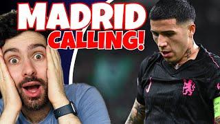 Chelsea PANIC as Real Madrid want Enzo Fernandez | Real Madrid ￼controversy with Alvarez penalty !