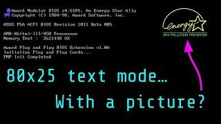 Retro MS-DOS Coding - Recreating the Iconic Award BIOS Screen