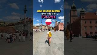 Consejos para viajar a Polonia ️ #polonia #viajes #viajar